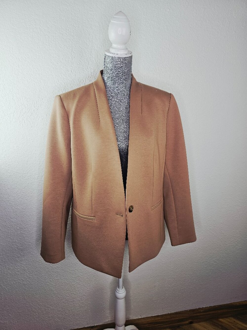 Ann Taylor Camel Blazer  Size 16